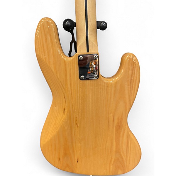 Used Harley Benton VT Series Bass LH Natural Electric Bass Guitar