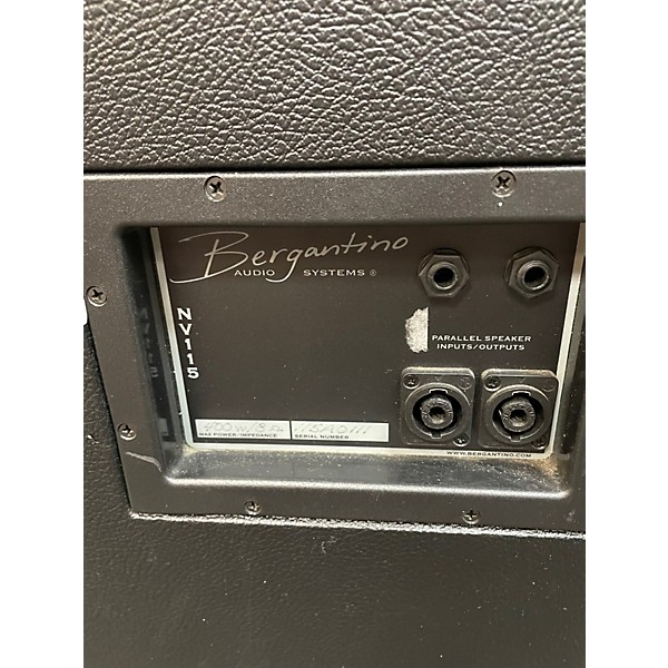Used Bergantino NV115 Bass Cabinet
