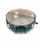Used Yamaha 14X5.5 Stage Custom Snare matte Surf Green Drum