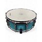 Used Yamaha 14X5.5 Stage Custom Snare matte Surf Green Drum