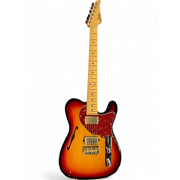 Used Suhr Alt T Telecaster Two Tone Burst Acoustic Electric Guitar