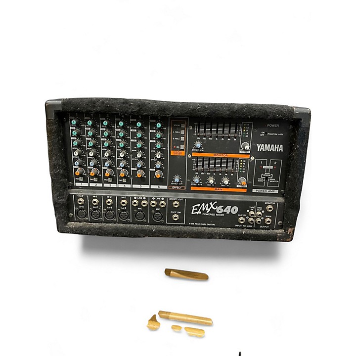 Used Yamaha EMX640 Powered Mixer | Guitar Center