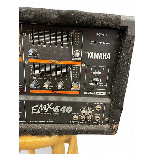 Used Yamaha EMX640 Powered Mixer