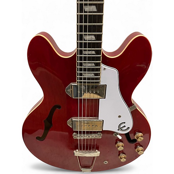 Used Epiphone Casino Cherry Hollow Body Electric Guitar