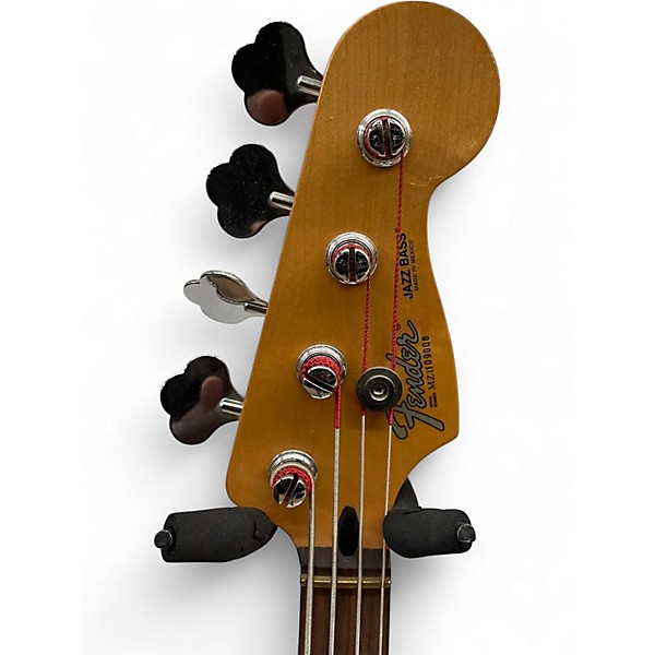 Used Fender Standard Jazz Bass Sage Green Metallic Electric Bass Guitar