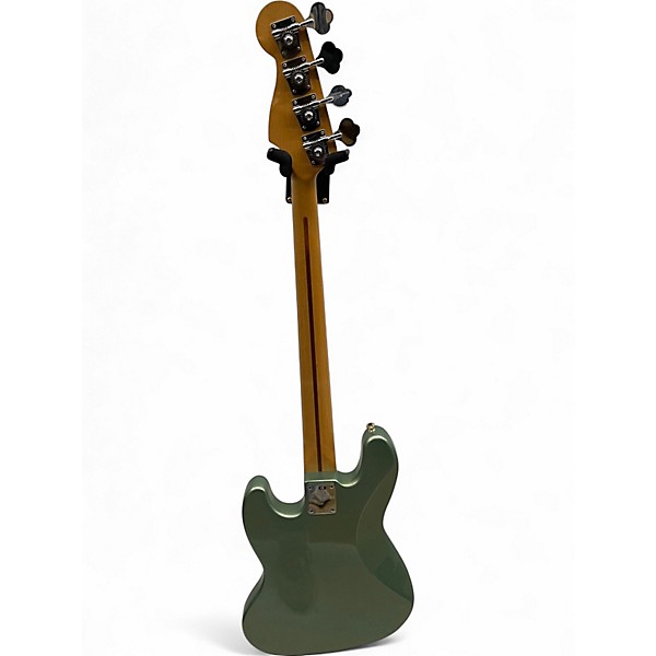 Used Fender Standard Jazz Bass Sage Green Metallic Electric Bass Guitar