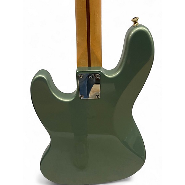 Used Fender Standard Jazz Bass Sage Green Metallic Electric Bass Guitar