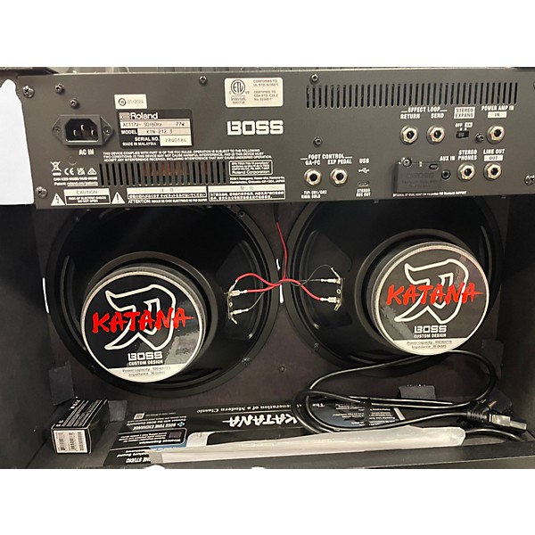 Used BOSS Katana 100 100W 2X12 Guitar Combo Amp
