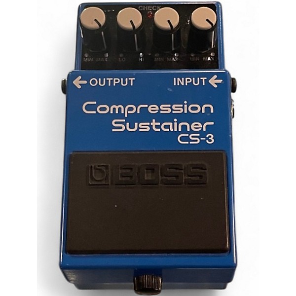 Used BOSS CS3 Compressor Sustainer Effect Pedal