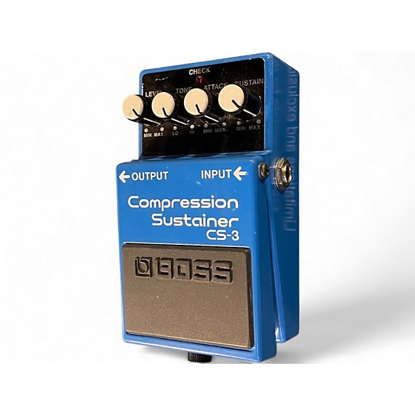 Used BOSS CS3 Compressor Sustainer Effect Pedal