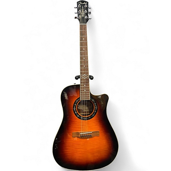 Used Fender T Bucket 300CE Sunburst Acoustic Electric Guitar