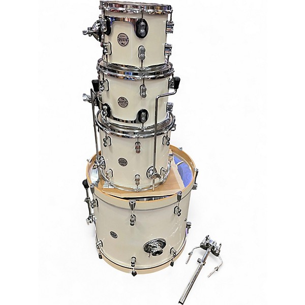 Used PDP by DW 4 Piece Concept Maple White Drum Kit