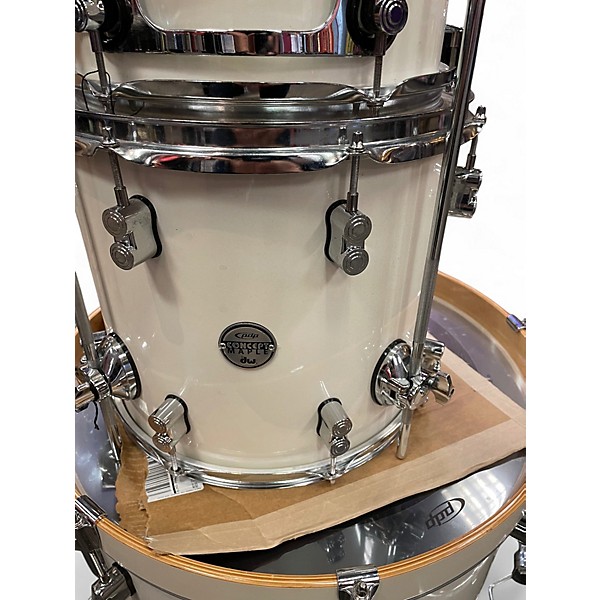 Used PDP by DW 4 Piece Concept Maple White Drum Kit