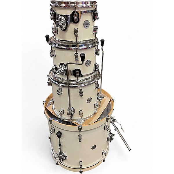 Used PDP by DW 4 Piece Concept Maple White Drum Kit