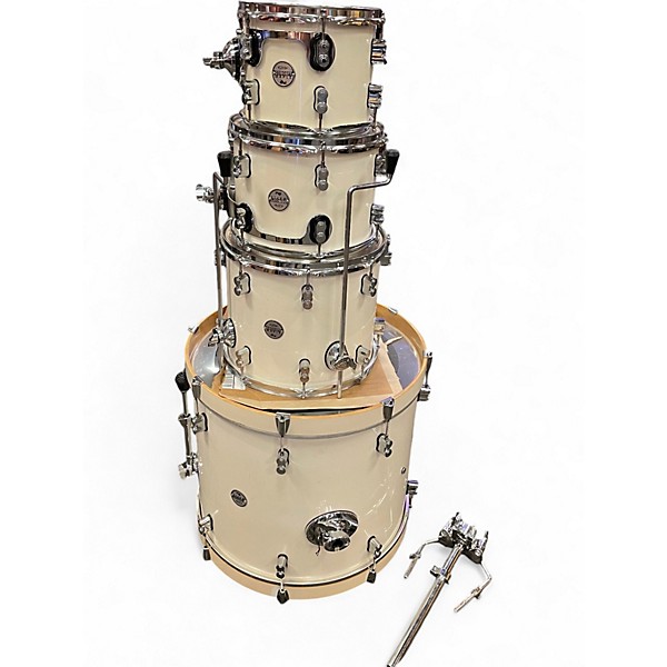 Used PDP by DW 4 Piece Concept Maple White Drum Kit