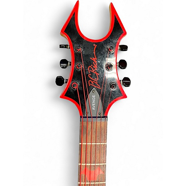 Used B.C. Rich  Avenge  BLACK Solid Body Electric Guitar