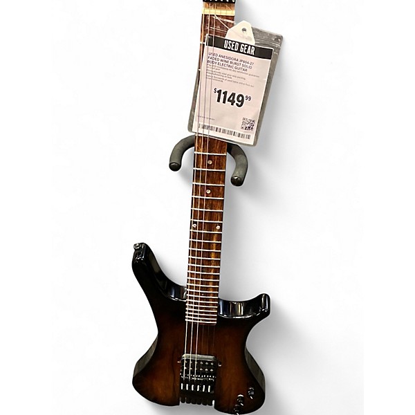 Used Anesidora JP804-27 FADED WINE BURST Solid Body Electric Guitar