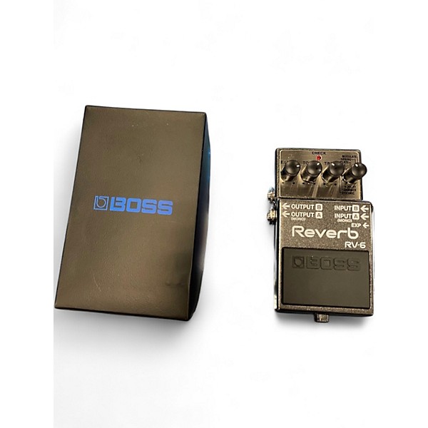 Used BOSS RV6 Digital Reverb Effect Pedal