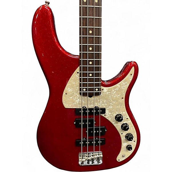 Used Fender Stu Hamm Signature Urge II RED SPARKLE Electric Bass Guitar