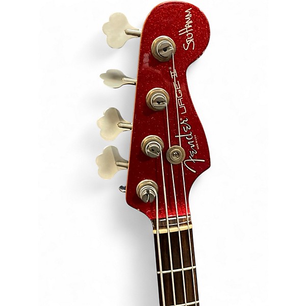 Used Fender Stu Hamm Signature Urge II RED SPARKLE Electric Bass Guitar