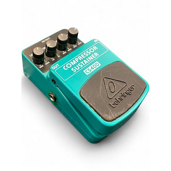 Used Behringer CS400 Compressor Sustainer Effect Pedal