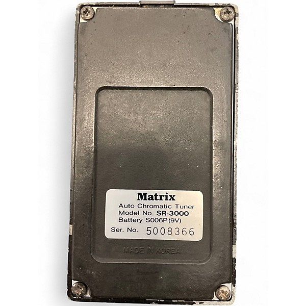 Used Matrix SR-3000 Tuner Pedal