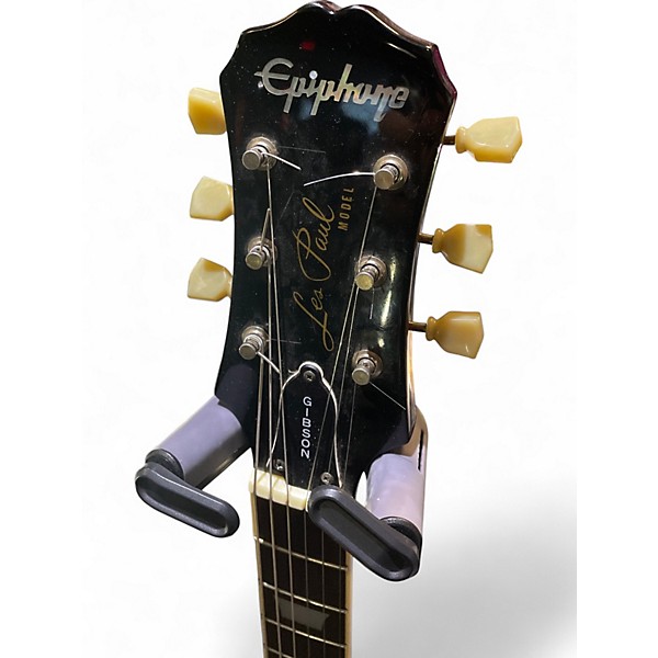 Used Epiphone Les Paul Standard Sunburst Solid Body Electric Guitar