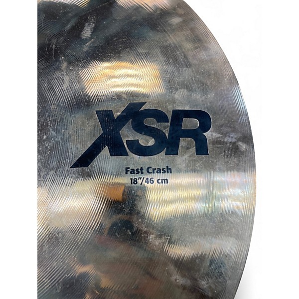 Used SABIAN 18in XSR Fast Crash Cymbal