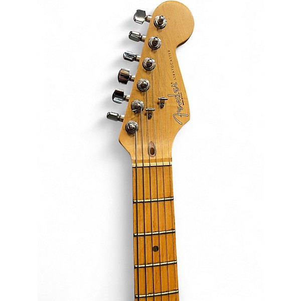 Used 1997 Fender American Standard Stratocaster GK Ready Arctic White Solid Body Electric Guitar