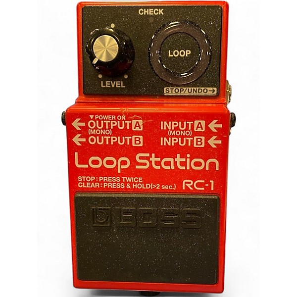 Used BOSS RC1 Loop Station Pedal