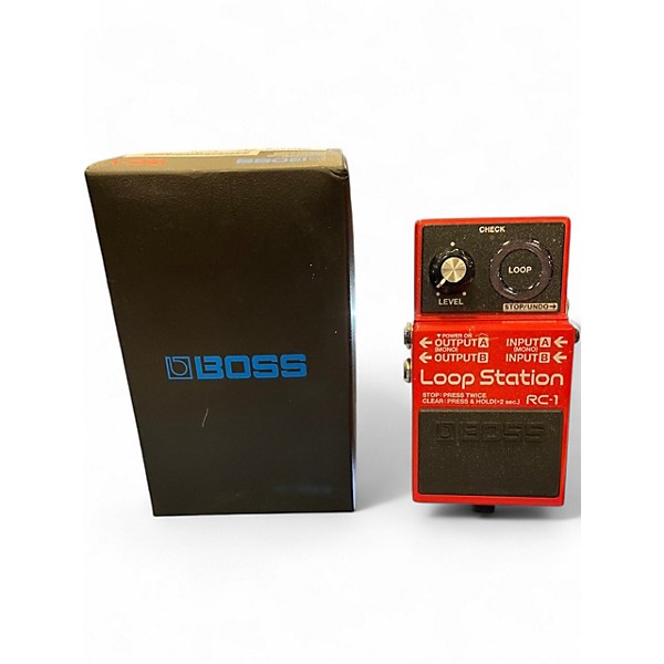 Used BOSS RC1 Loop Station Pedal