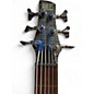 Used Ibanez SR706 FRETLESS Trans Black Electric Bass Guitar