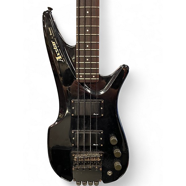 Used 1985 Ibanez AXSTAR BLACK Electric Bass Guitar