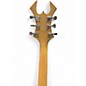 Used B.C. Rich Bronze Series Warlock Black and White Solid Body Electric Guitar
