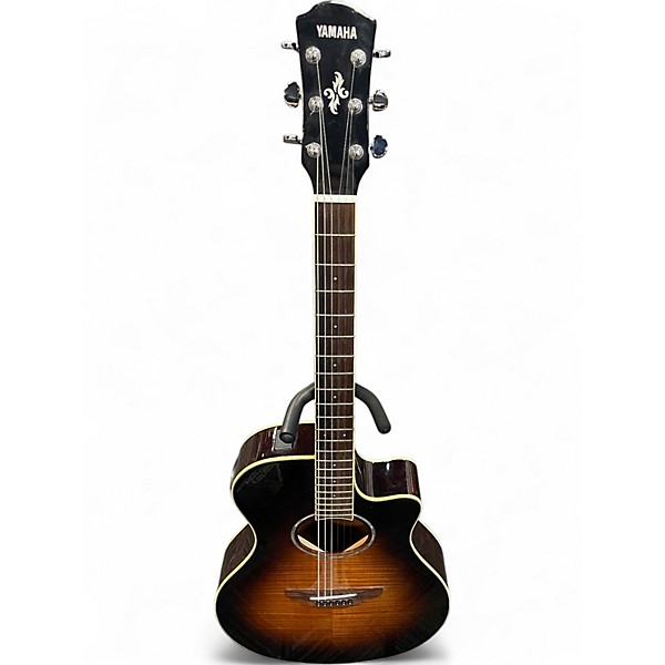 Used Yamaha APX600 2 Tone Sunburst Acoustic Electric Guitar