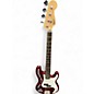 Used Squier Affinity Precision Bass Candy Apple Red W/ Stickers Electric Bass Guitar thumbnail