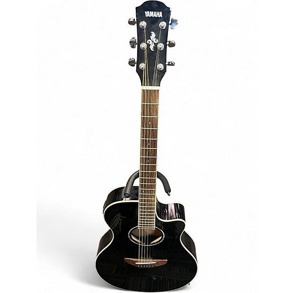 Used Yamaha APX600 Black Acoustic Electric Guitar