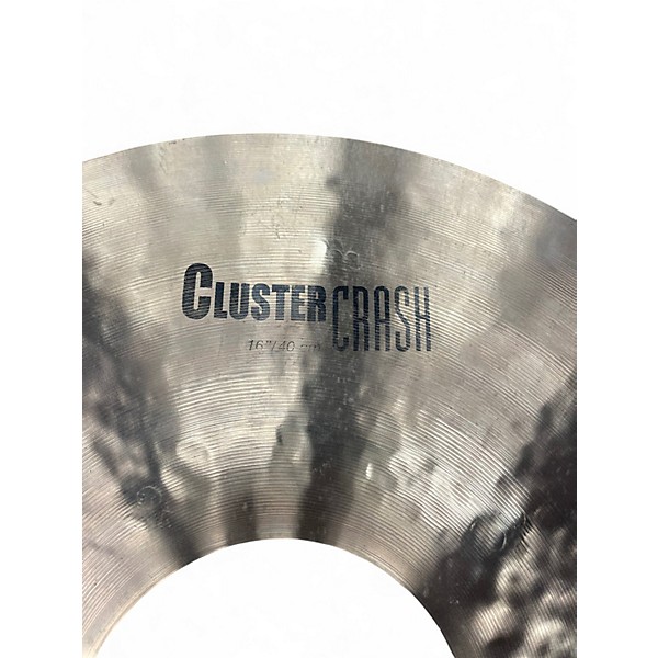 Used Zildjian 16in K Cluster Crash Cymbal