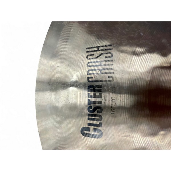 Used Zildjian 16in K Cluster Crash Cymbal