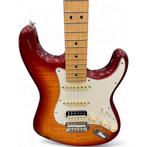 Used Fender Player Stratocaster HSS Sienna Sunburst Solid Body Electric Guitar