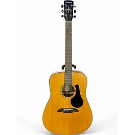 Used Alvarez AD30 Natural Acoustic Guitar