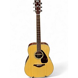 Used Yamaha FG730S Natural Acoustic Guitar