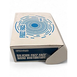 Used Dunlop FFM1 Silicon Fuzz Face Mini Blue Effect Pedal