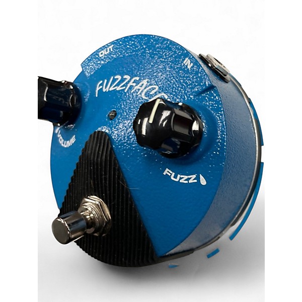 Used Dunlop FFM1 Silicon Fuzz Face Mini Blue Effect Pedal