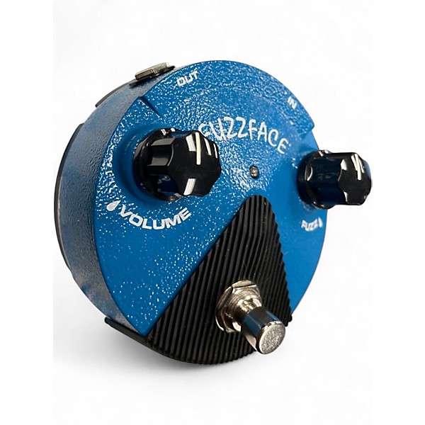 Used Dunlop FFM1 Silicon Fuzz Face Mini Blue Effect Pedal
