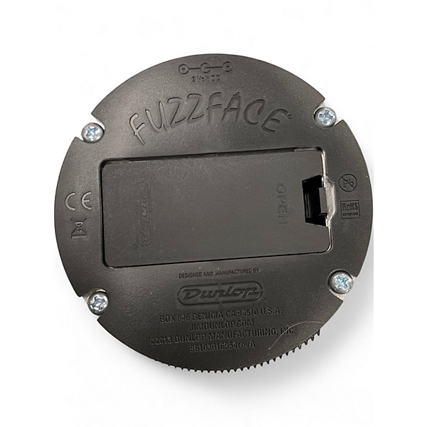 Used Dunlop FFM1 Silicon Fuzz Face Mini Blue Effect Pedal