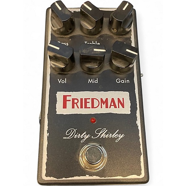 Used Friedman Dirty Shirley Overdrive Effect Pedal