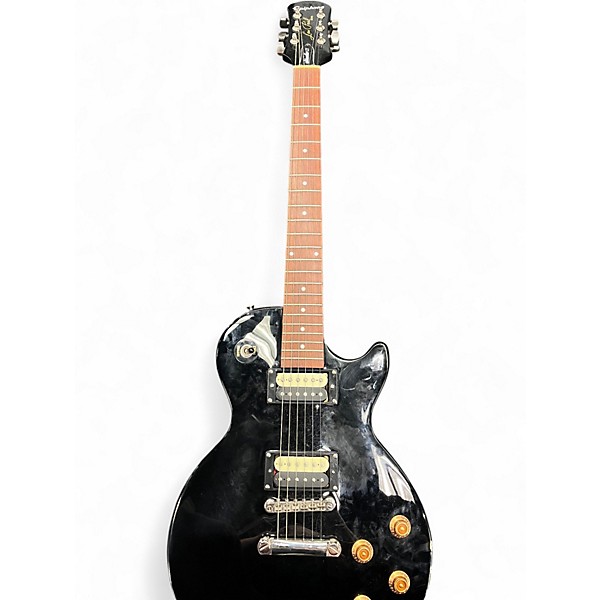 Used Epiphone Les Paul Studio Black Solid Body Electric Guitar