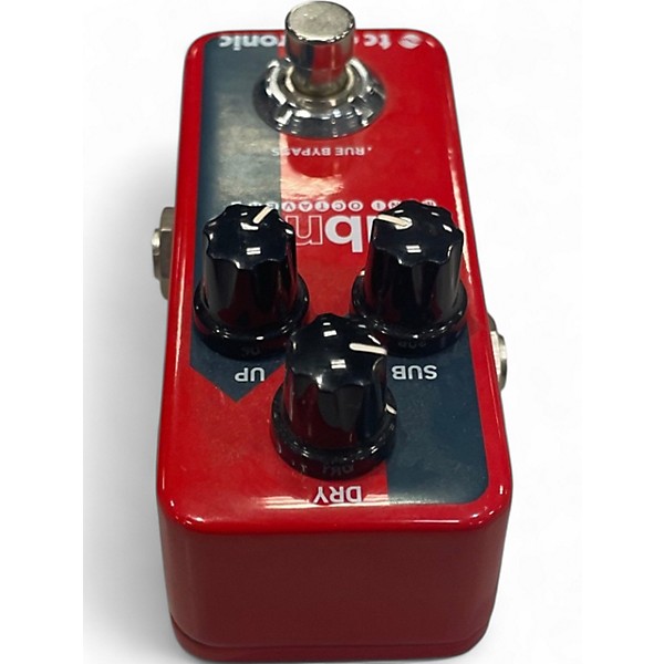 Used TC Electronic Sub N Up Mini Octaver Effect Pedal