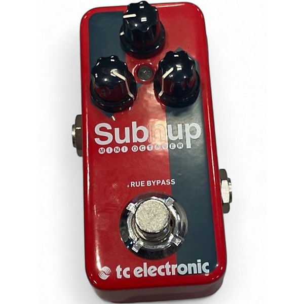 Used TC Electronic Sub N Up Mini Octaver Effect Pedal